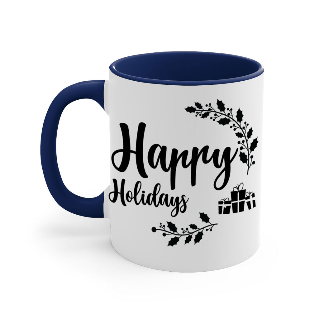 happy holidays style 7#- christmas-Mug / Coffee Cup