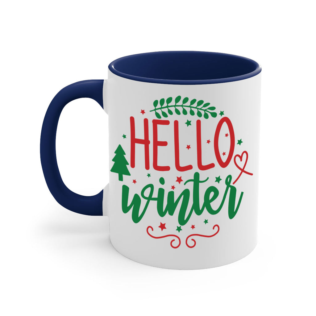 hello winter style 286#- christmas-Mug / Coffee Cup