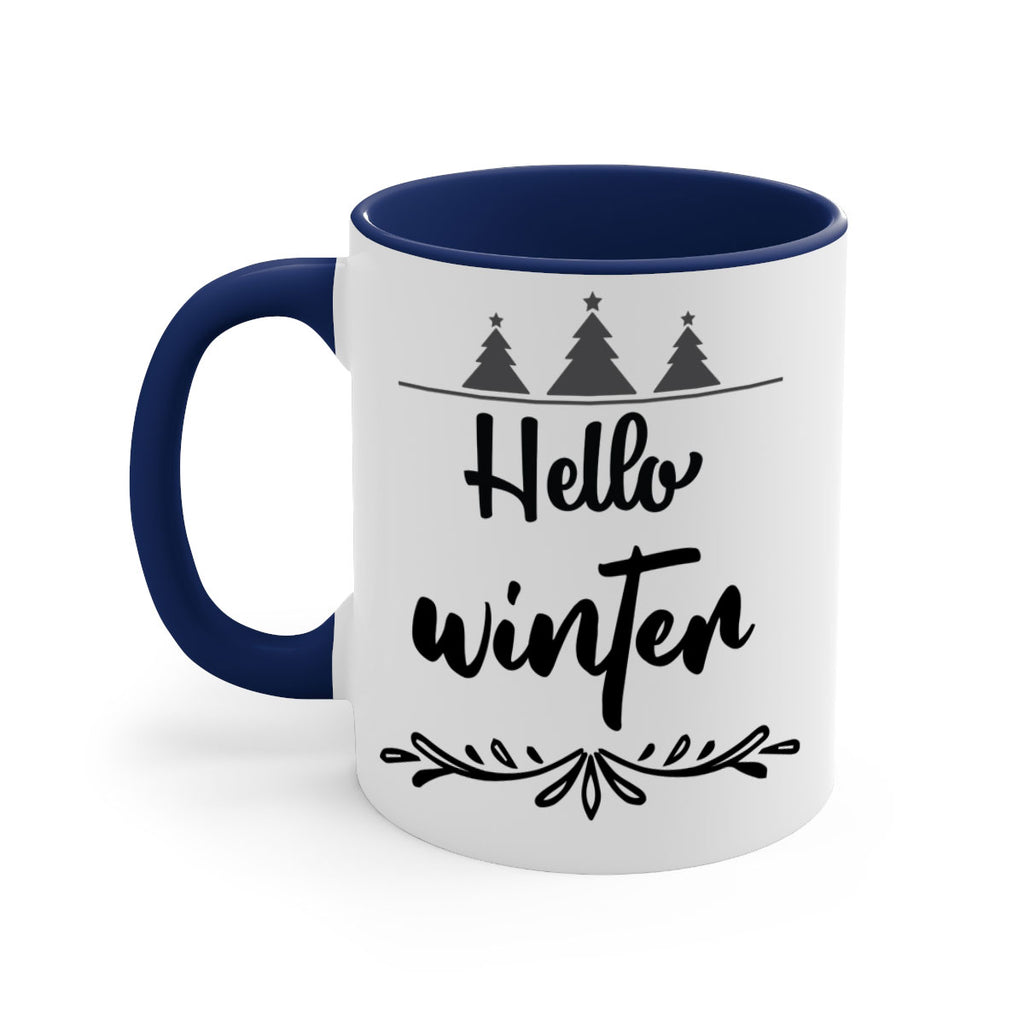 hello winter style 287#- christmas-Mug / Coffee Cup