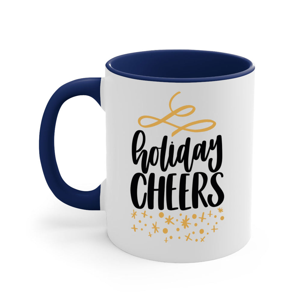 holiday cheers gold 140#- christmas-Mug / Coffee Cup