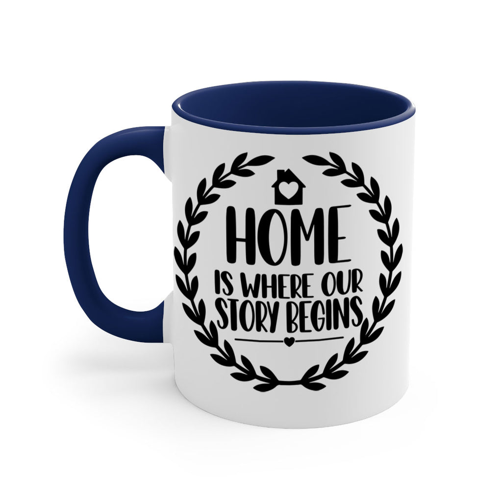 home is where our story begins 13#- home-Mug / Coffee Cup