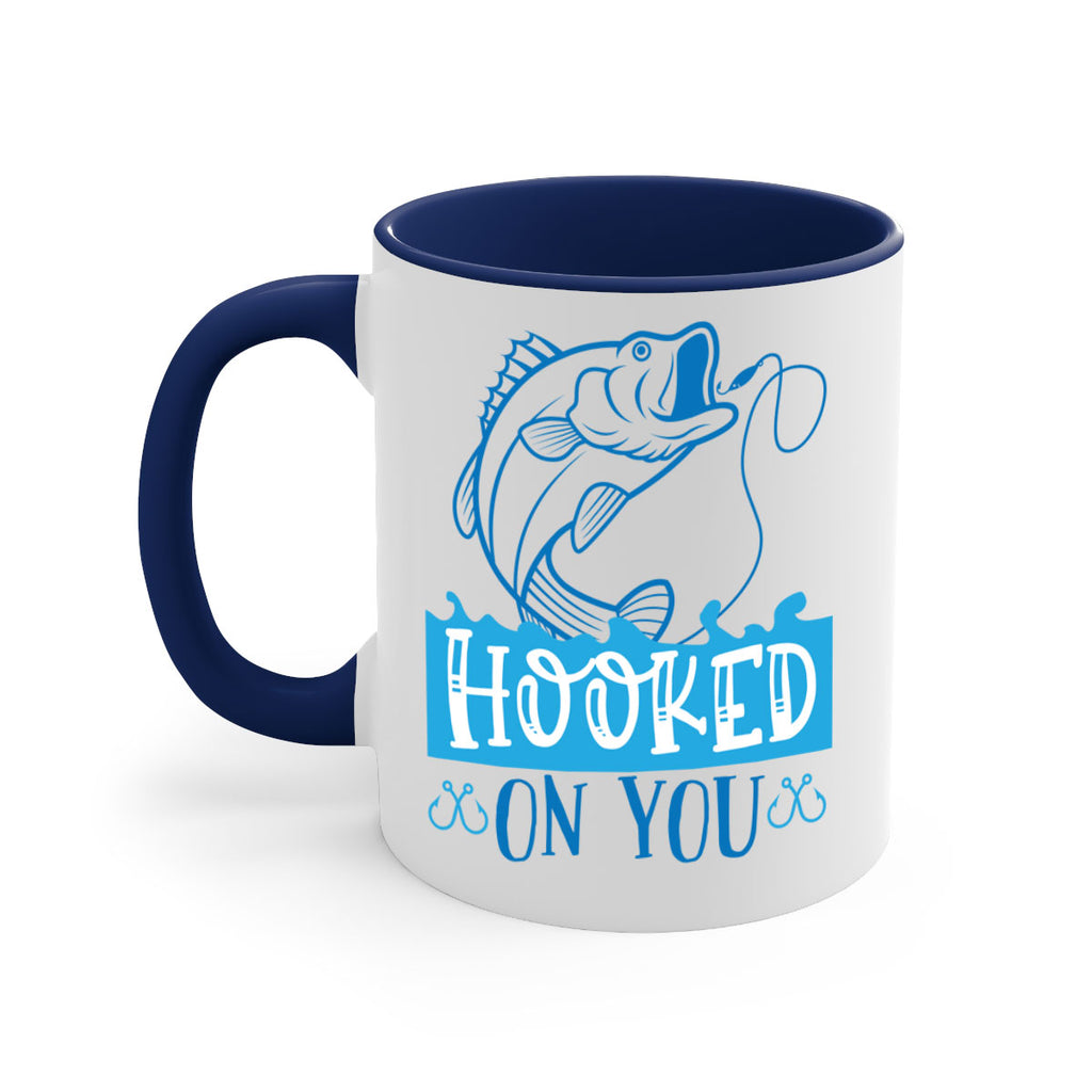hooked on you 214#- fishing-Mug / Coffee Cup