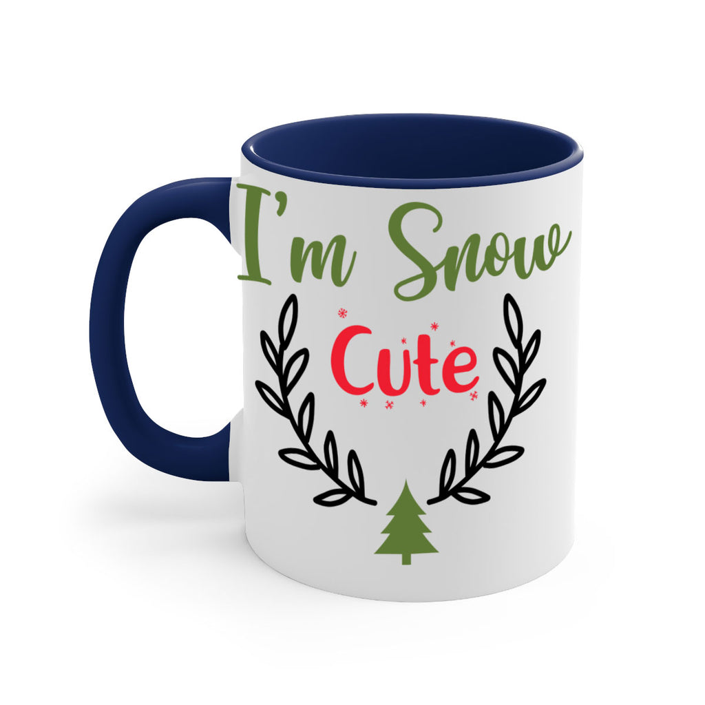 i m snow cute style 342#- christmas-Mug / Coffee Cup