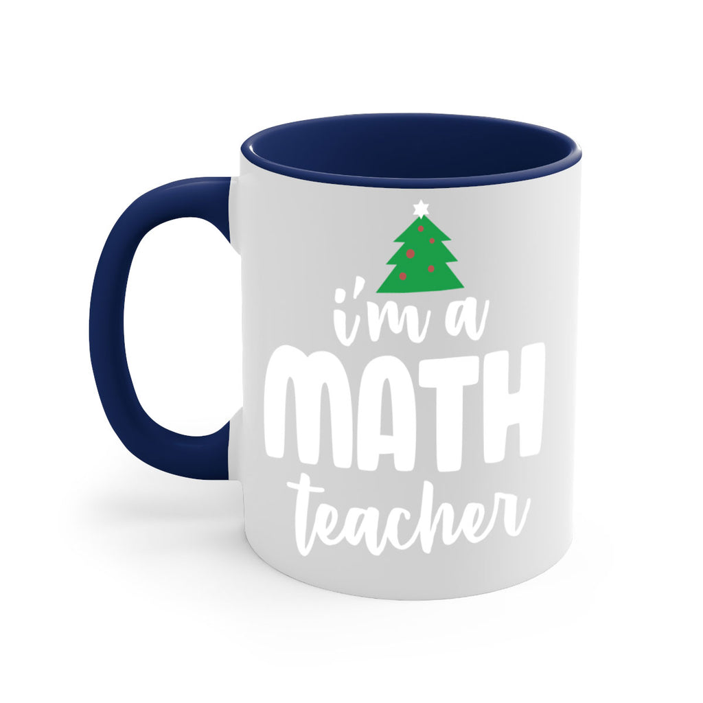 i'm a math teacher style 352#- christmas-Mug / Coffee Cup