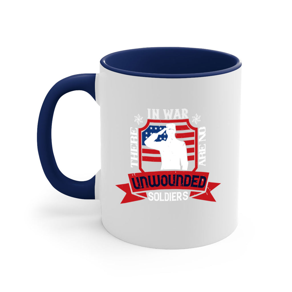 in war there are no unwounded 100#- veterns day-Mug / Coffee Cup