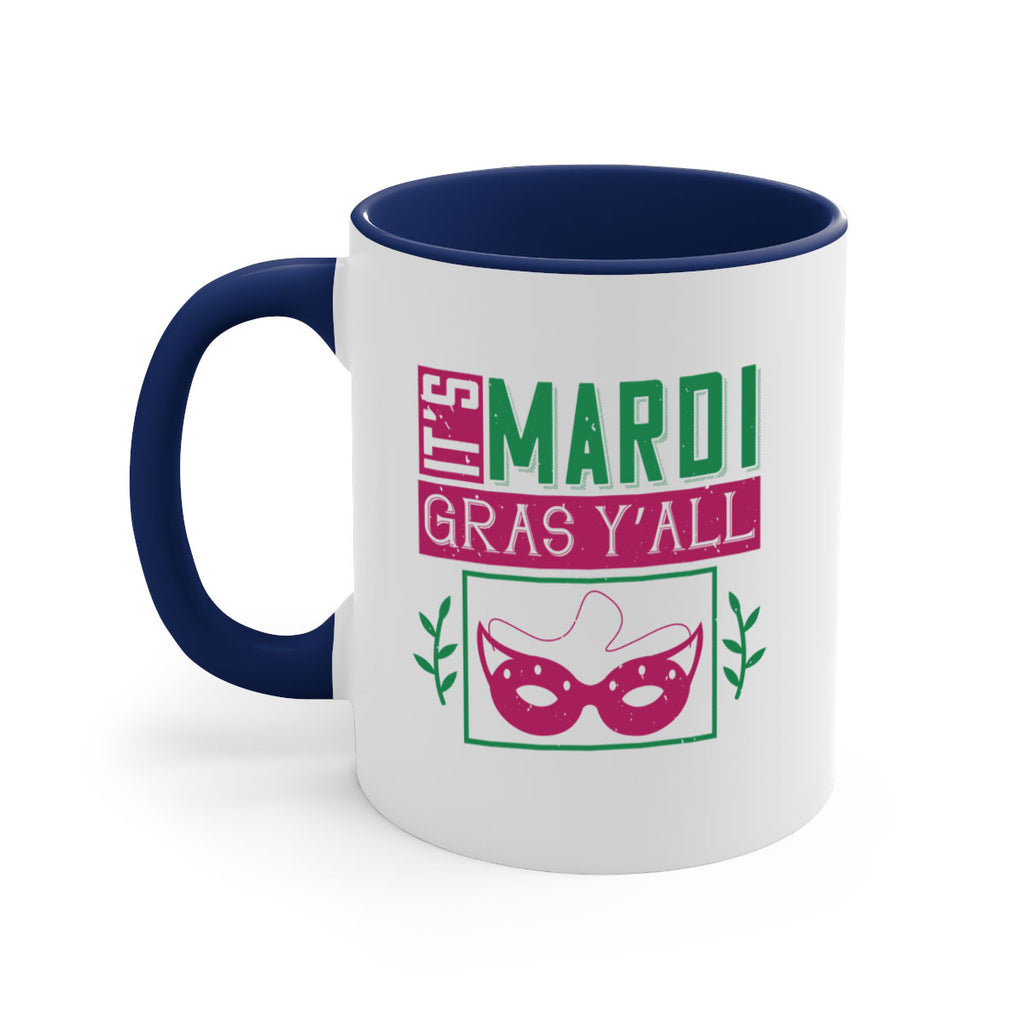 it’s mardi gras y’all 60#- mardi gras-Mug / Coffee Cup