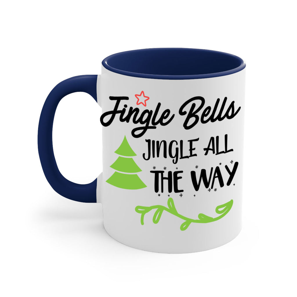 jingle bells jingle all the way style 399#- christmas-Mug / Coffee Cup