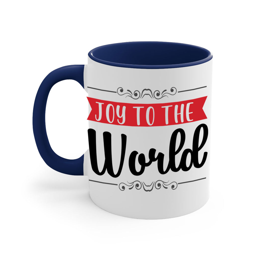 joy to the world style 413#- christmas-Mug / Coffee Cup