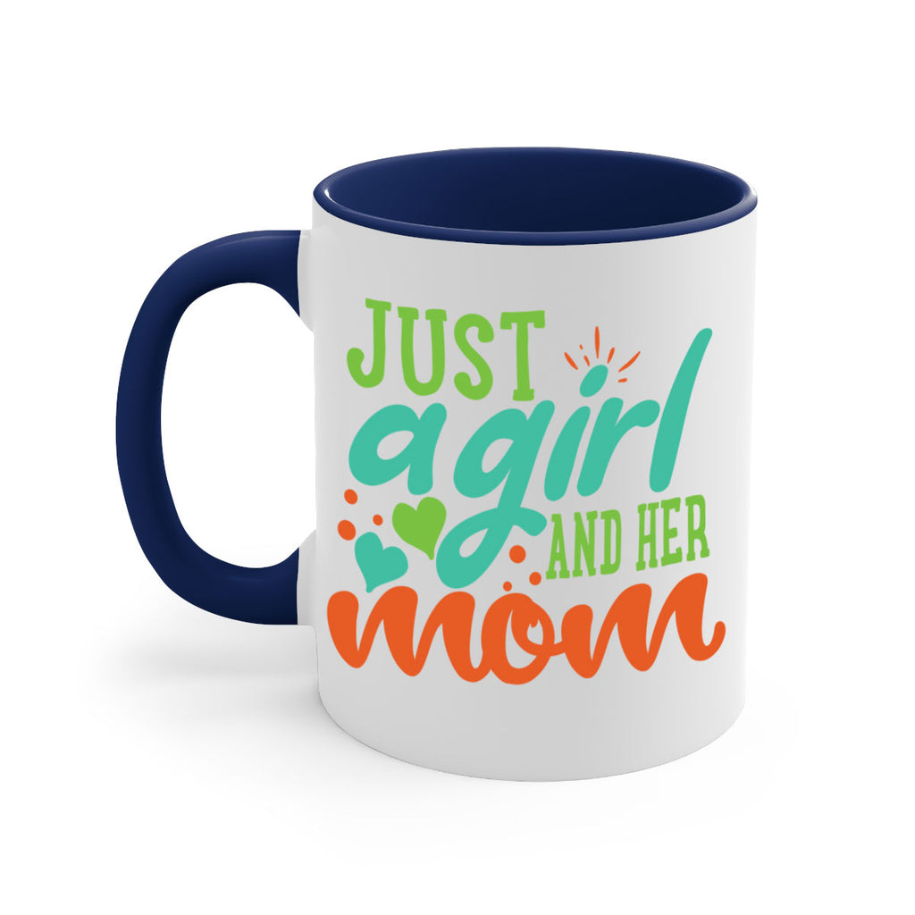 just a girl and her mom 393#- mom-Mug / Coffee Cup