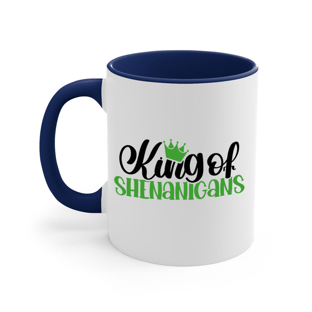 king Of Shenanigans Style 74#- St Patricks Day-Mug / Coffee Cup