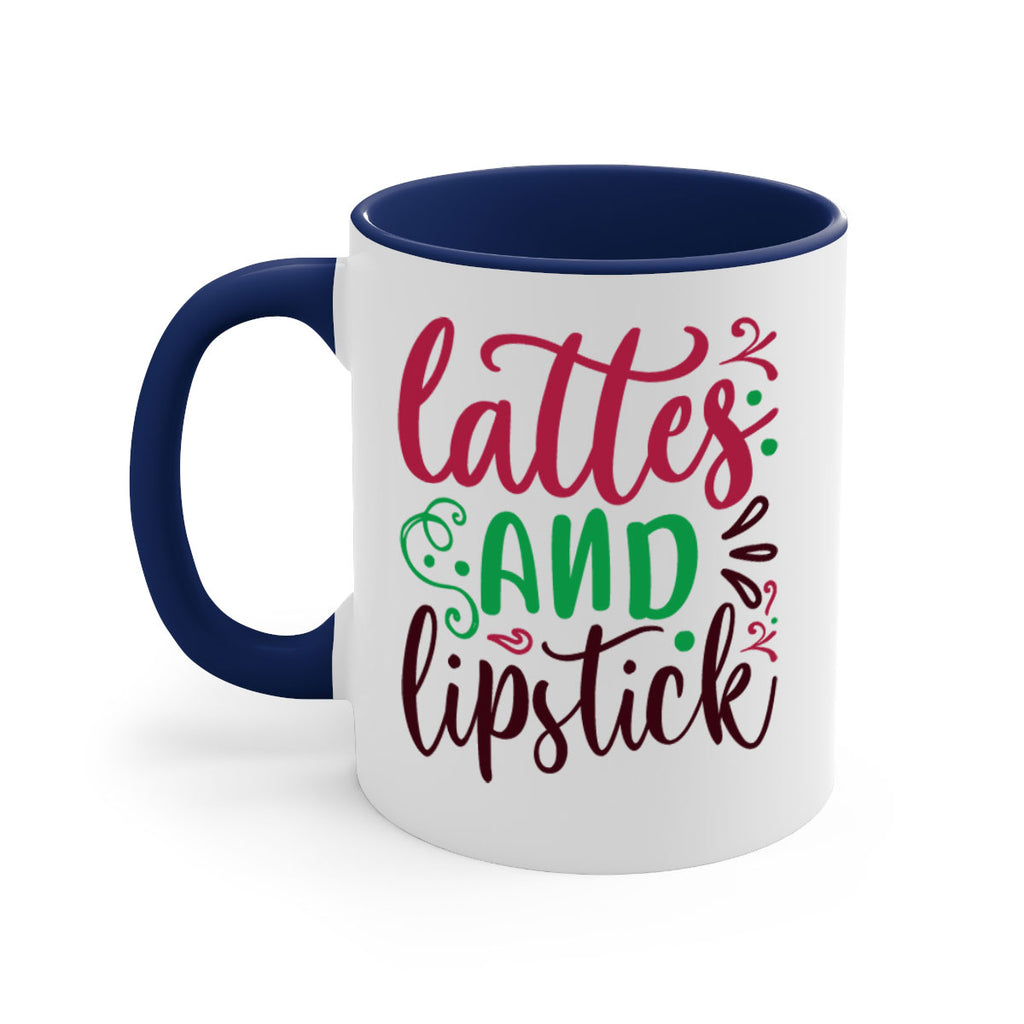 lattes and lipstick 236#- christmas-Mug / Coffee Cup