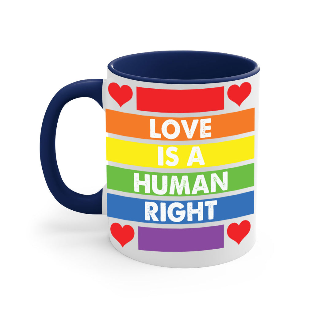 love is a human right lgbt 86#- lgbt-Mug / Coffee Cup