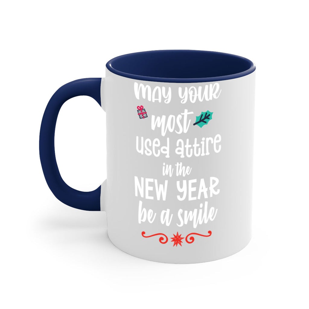 may your most used attire in the new year be a smile style 464#- christmas-Mug / Coffee Cup