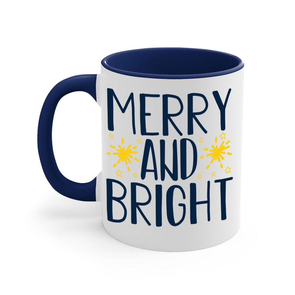 merry and bright 226#- christmas-Mug / Coffee Cup