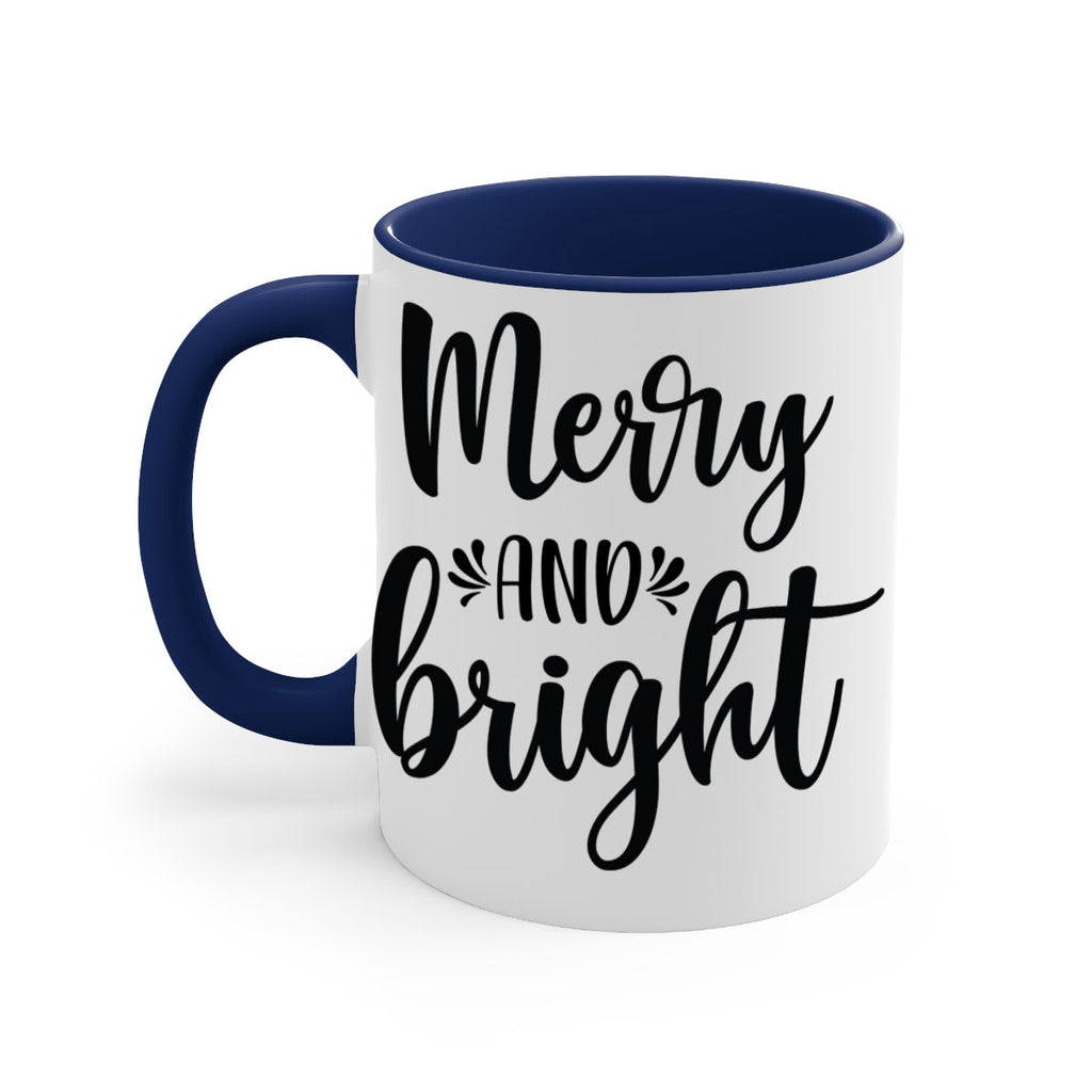 merry and bright style 472#- christmas-Mug / Coffee Cup