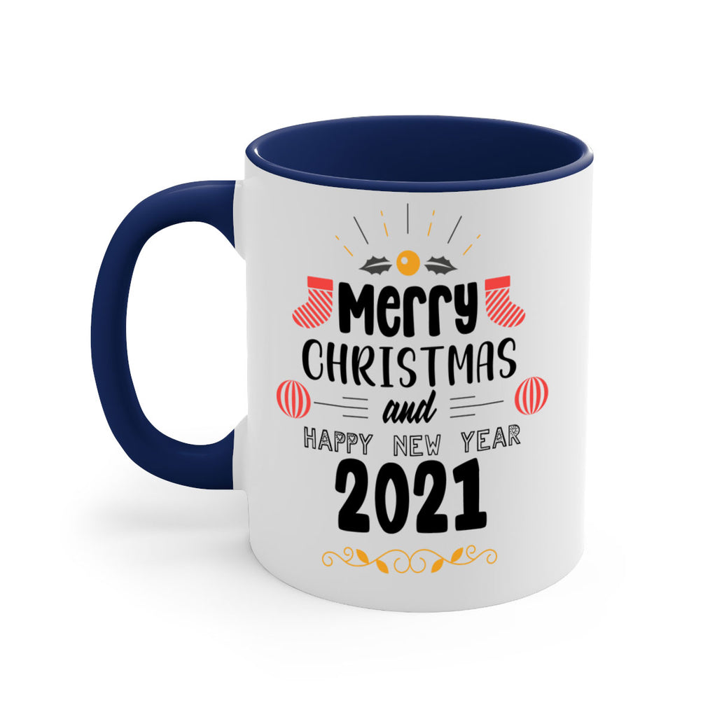 merry christmas and a very happy new year style 486#- christmas-Mug / Coffee Cup