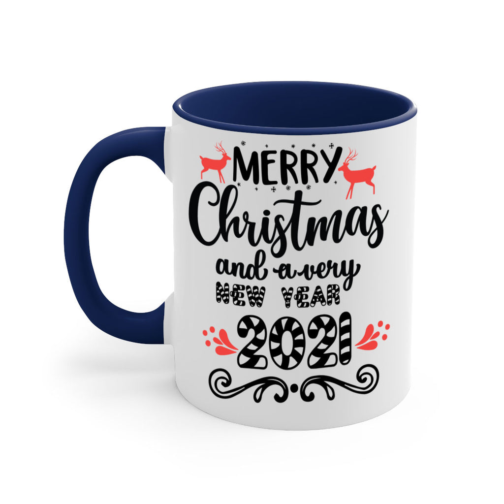 merry christmas and a very happy new year style 487#- christmas-Mug / Coffee Cup