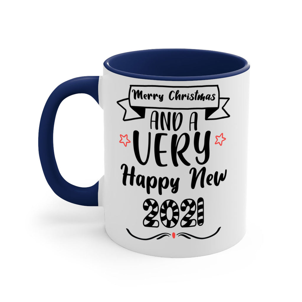 merry christmas and a very happy new year style 491#- christmas-Mug / Coffee Cup