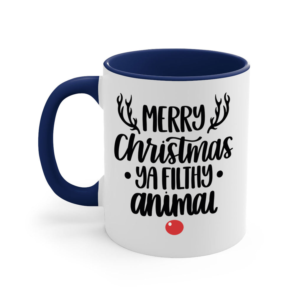 merry christmas ya filthy animal 83#- christmas-Mug / Coffee Cup