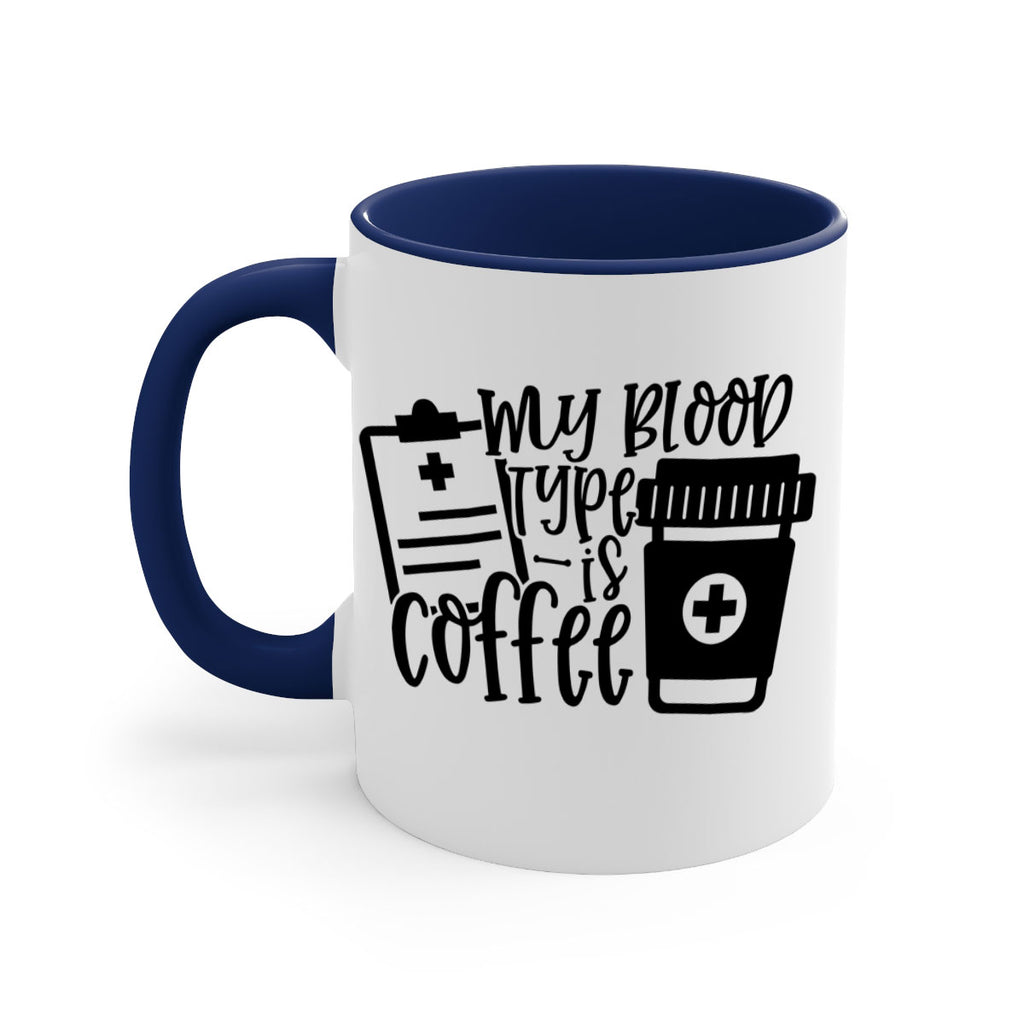 my blood type is coffee 60#- coffee-Mug / Coffee Cup