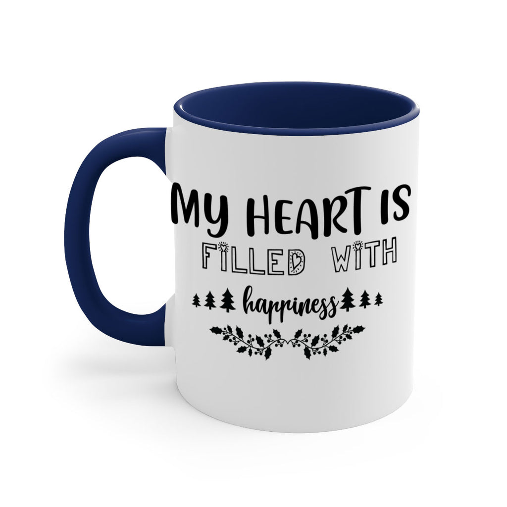 my heart is filled with happiness style 528#- christmas-Mug / Coffee Cup