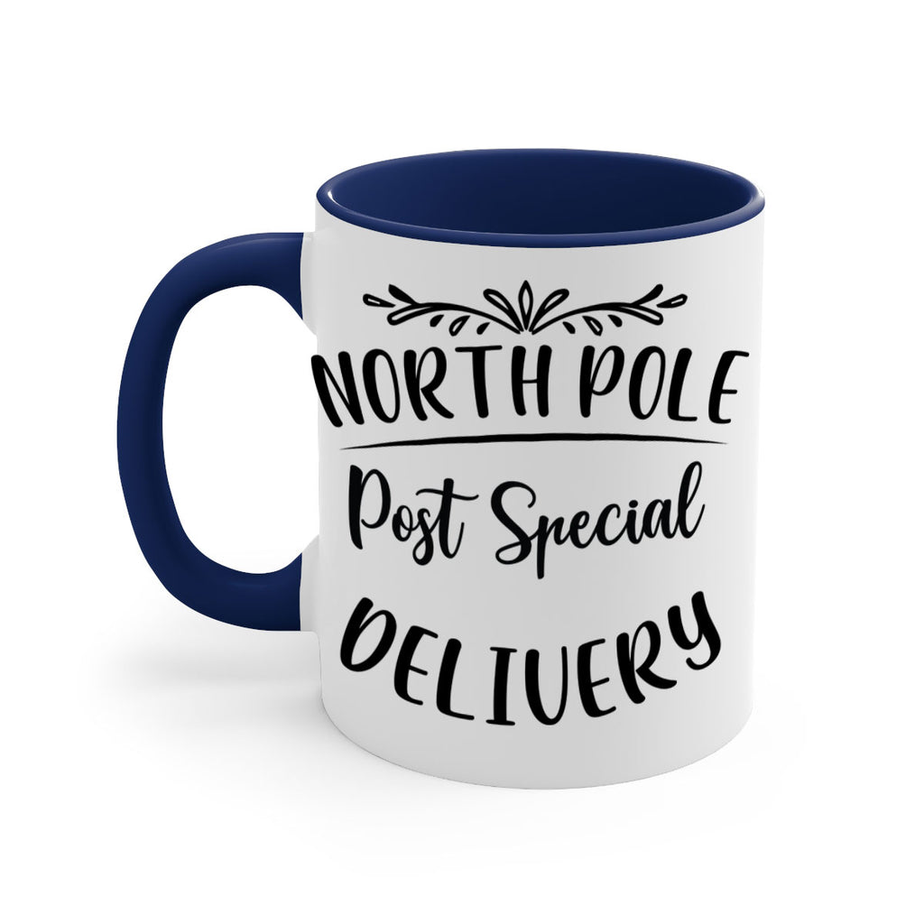 north pole post special delivery style 545#- christmas-Mug / Coffee Cup