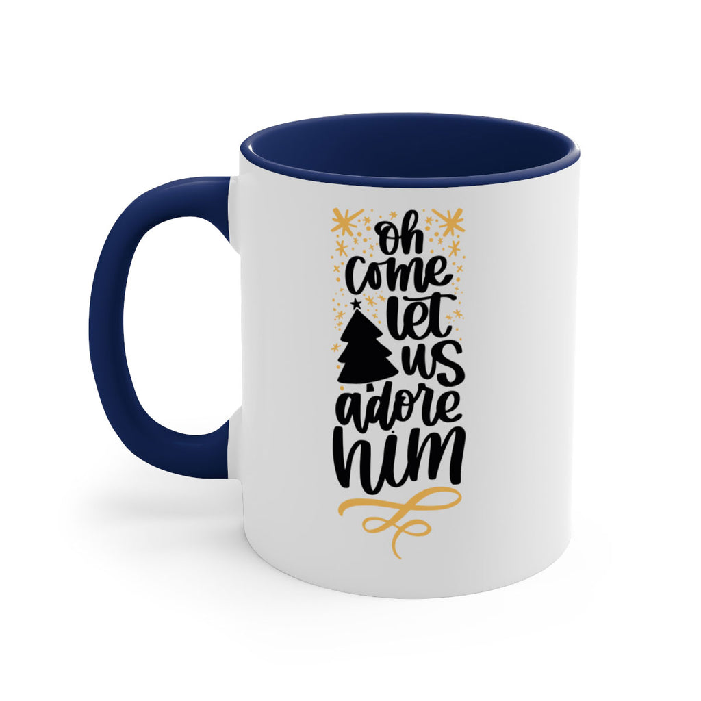 oh come let us adore him gold 72#- christmas-Mug / Coffee Cup