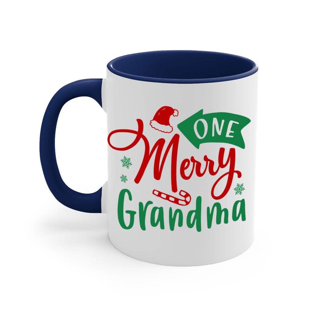 one merry grandma style 569#- christmas-Mug / Coffee Cup