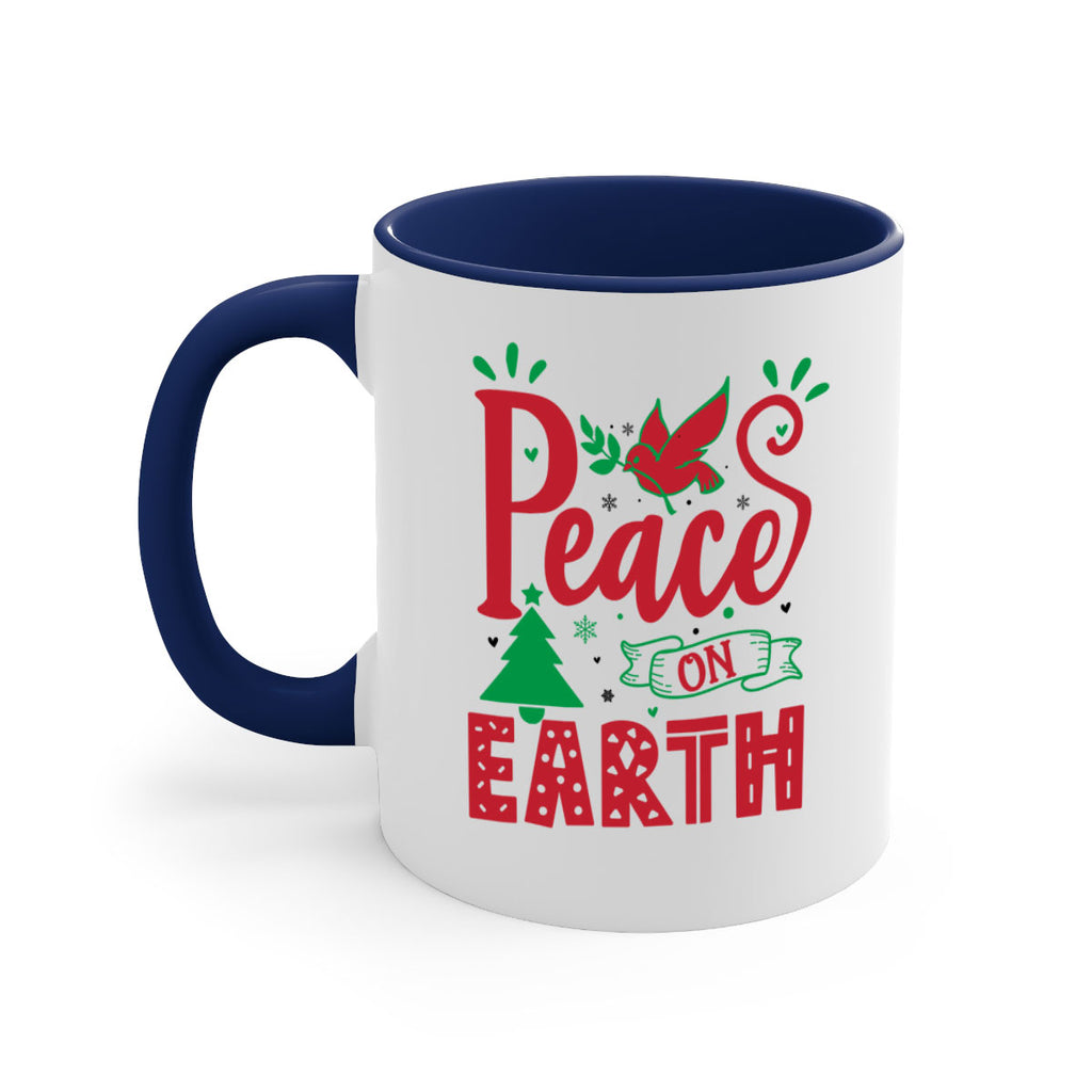 peace on earth style 583#- christmas-Mug / Coffee Cup