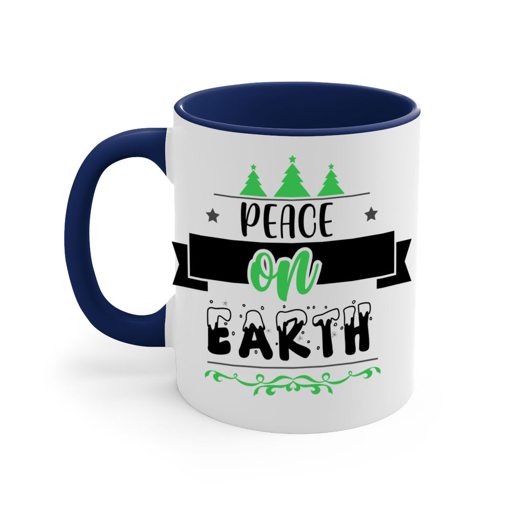 peace on earth style 585#- christmas-Mug / Coffee Cup