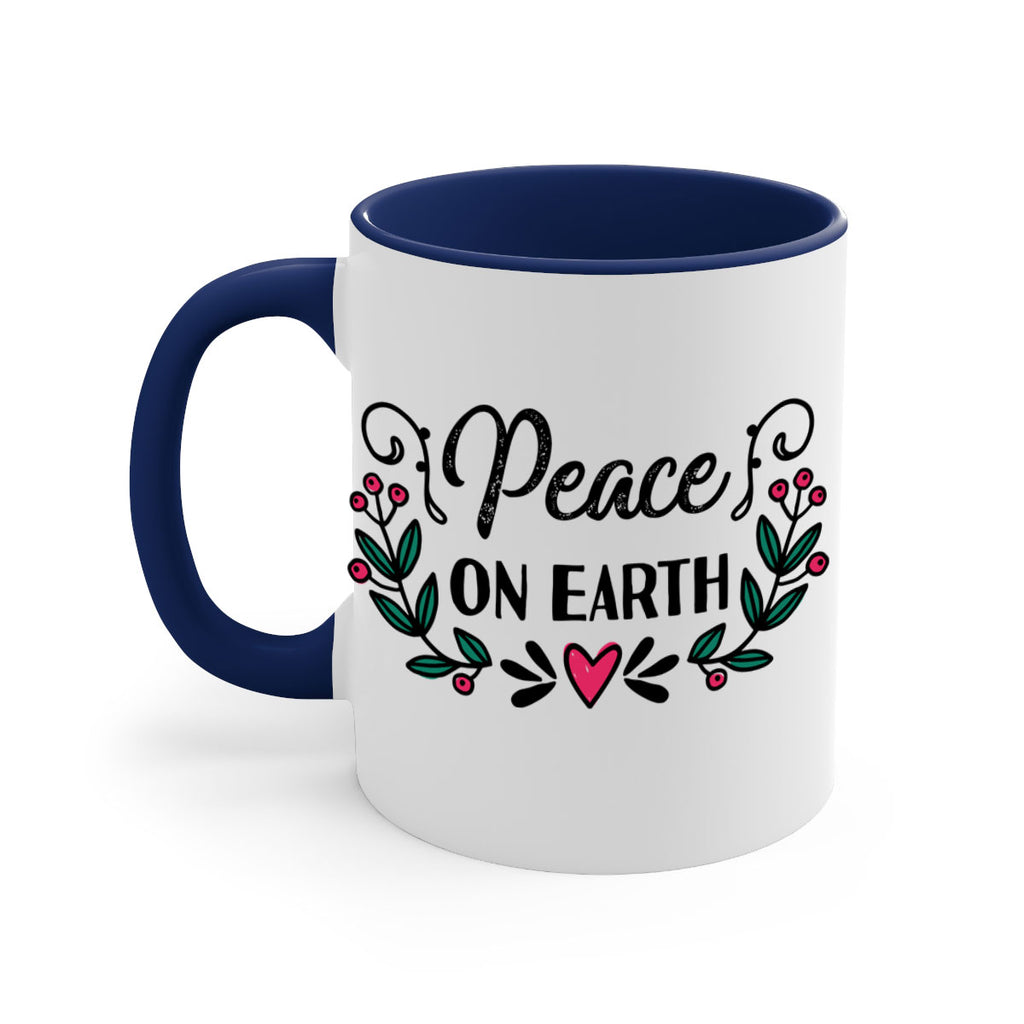 peace on earth style 586#- christmas-Mug / Coffee Cup