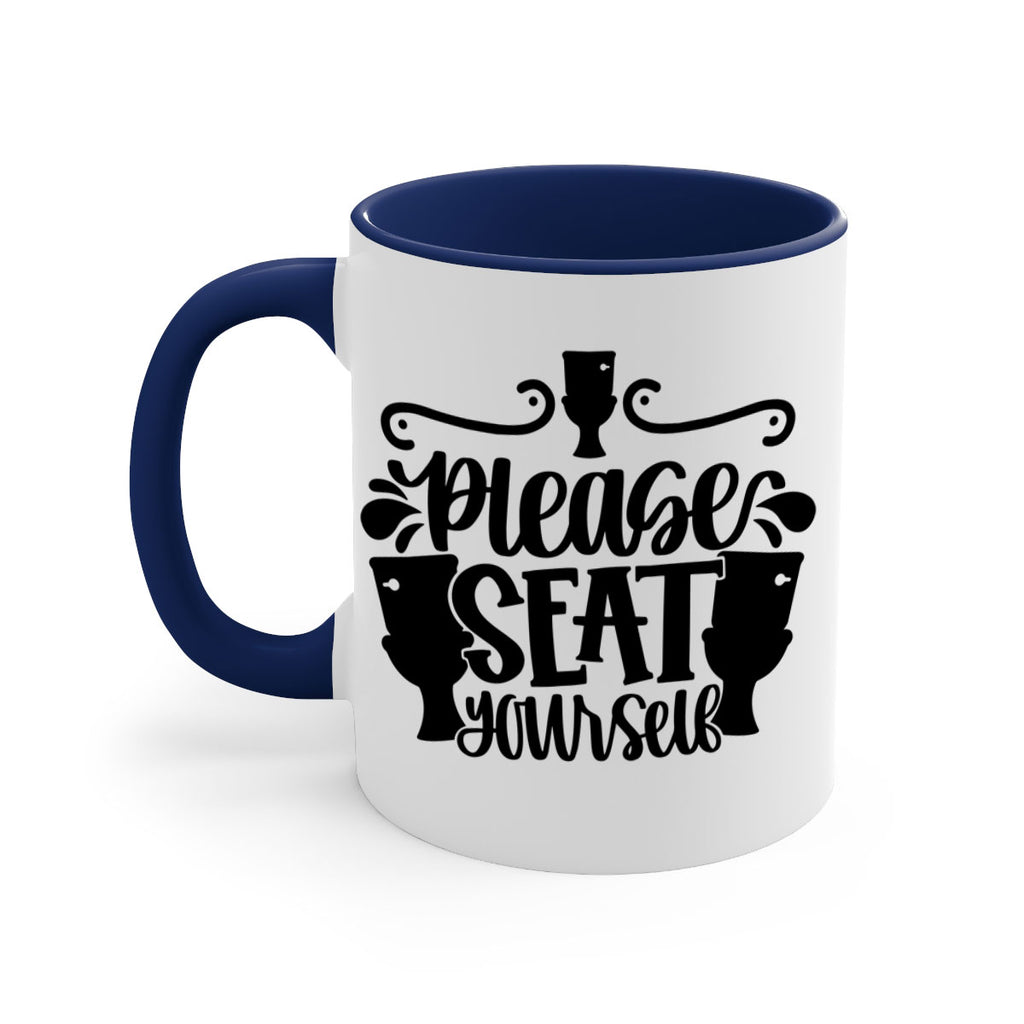 please seat yourself 21#- bathroom-Mug / Coffee Cup