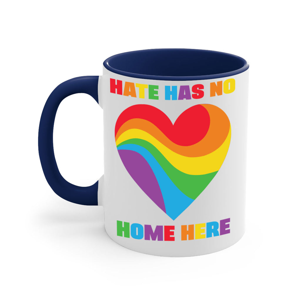rainbow heart hate has no lgbt 30#- lgbt-Mug / Coffee Cup