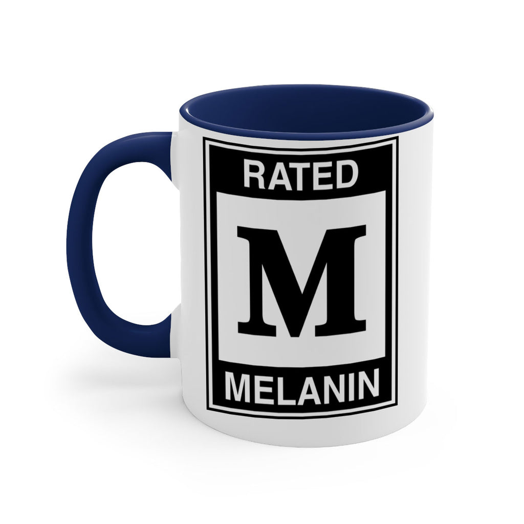 ratedm melanin 44#- black words - phrases-Mug / Coffee Cup