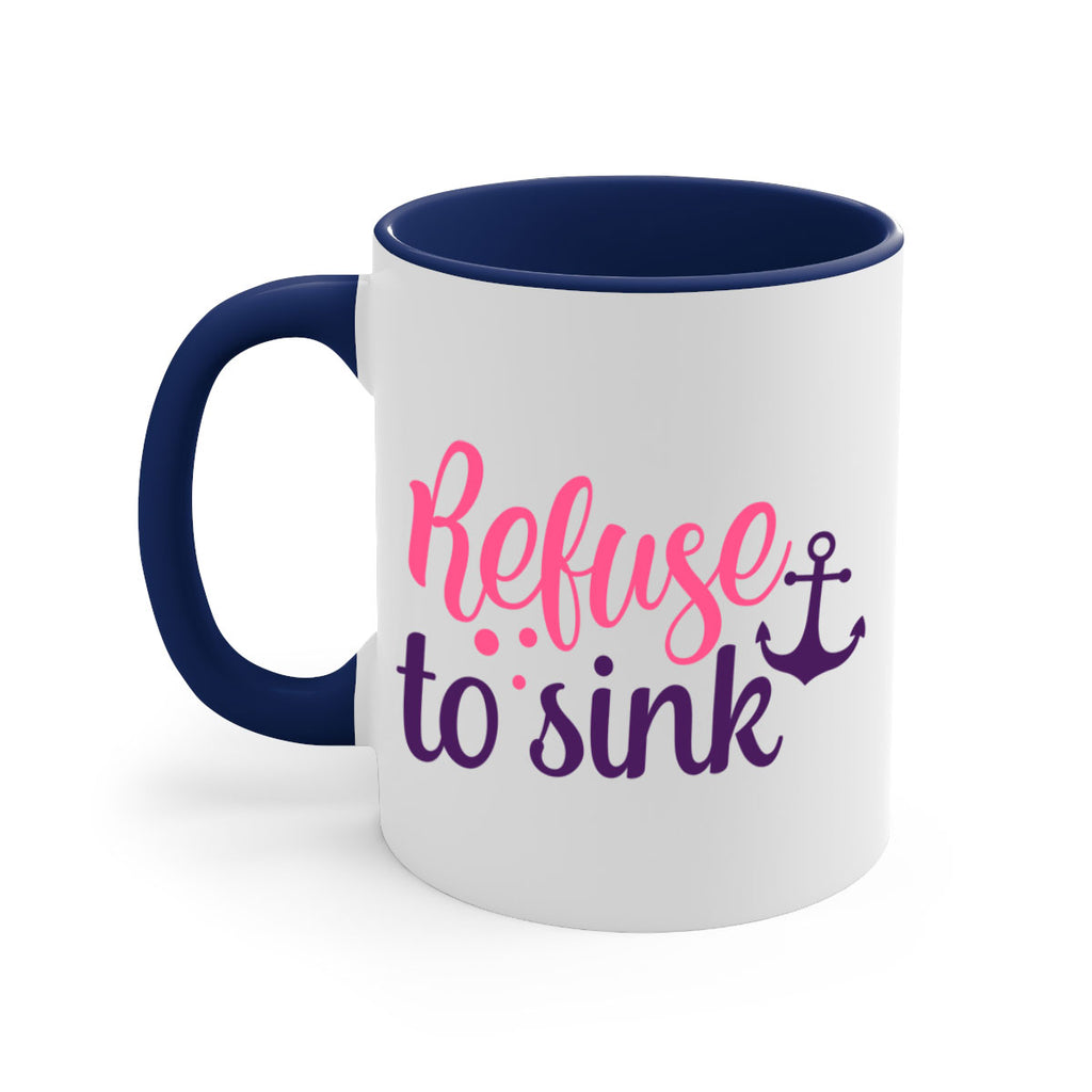 refuse to sink Style 4#- breast cancer-Mug / Coffee Cup