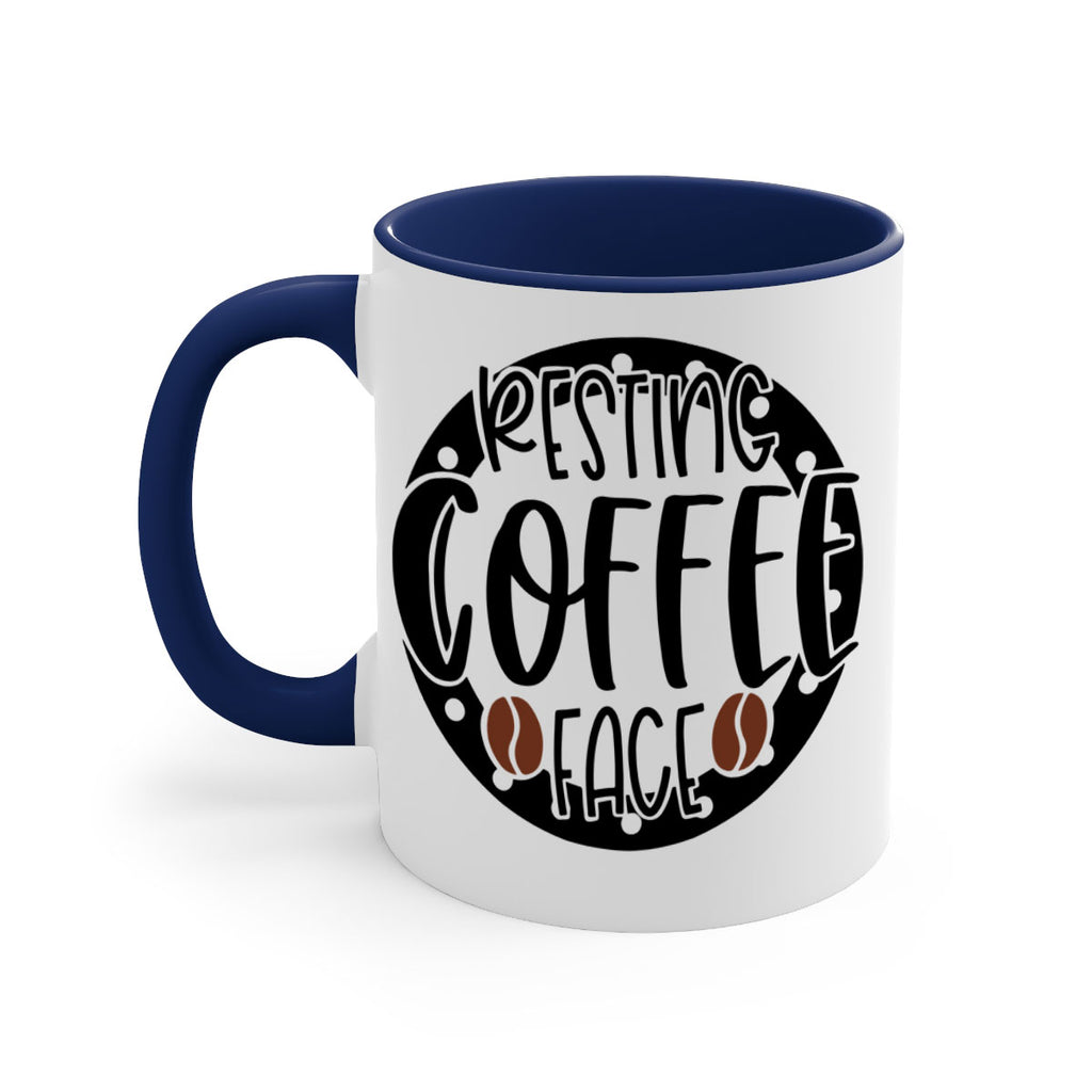 resting coffee face 41#- coffee-Mug / Coffee Cup