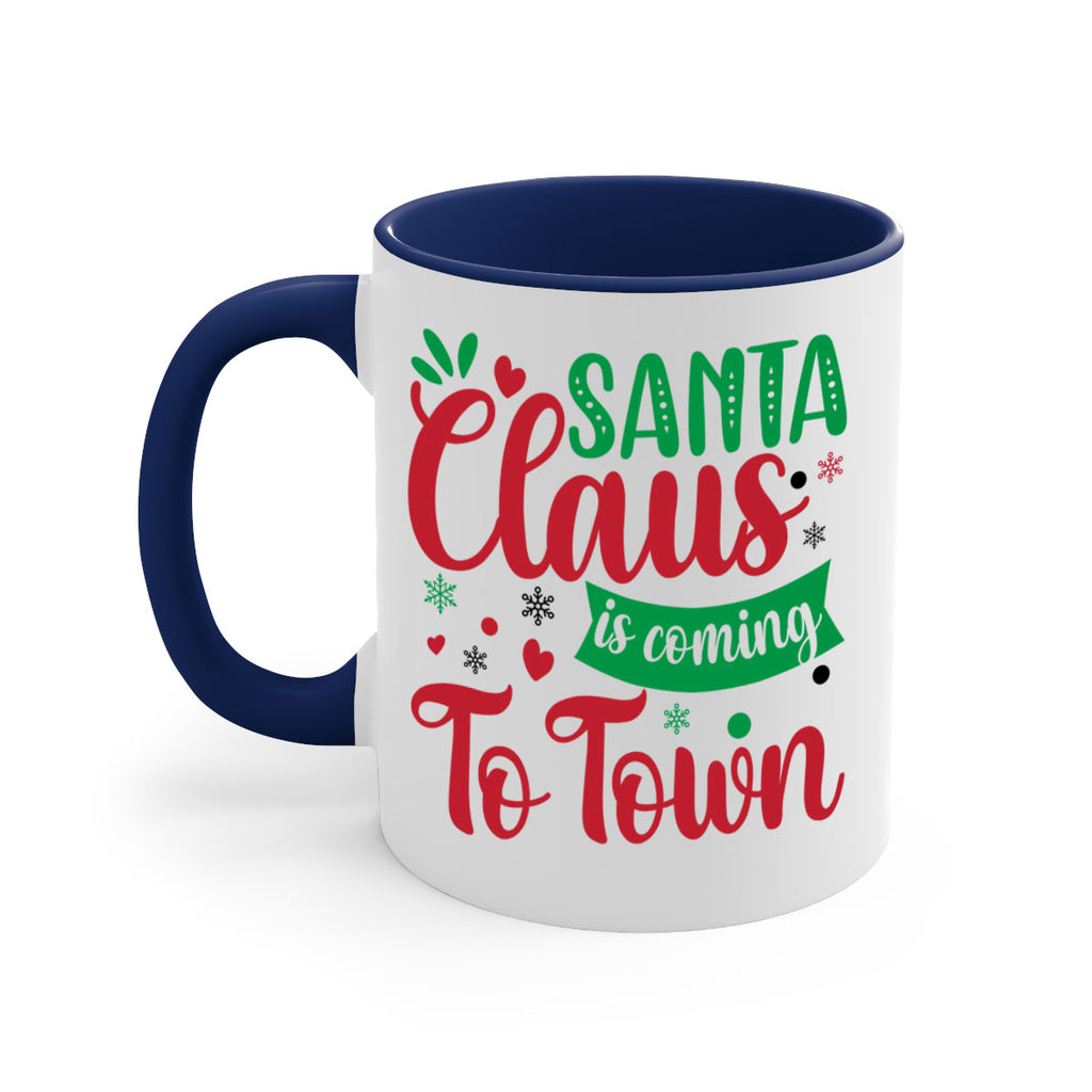 santa claus is coming to town style 603#- christmas-Mug / Coffee Cup