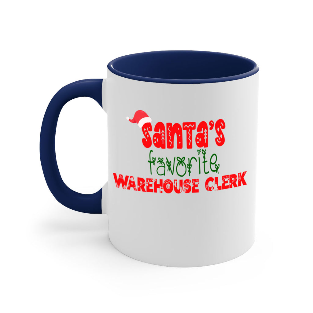 santas favorite warehouse clerk style 1152#- christmas-Mug / Coffee Cup