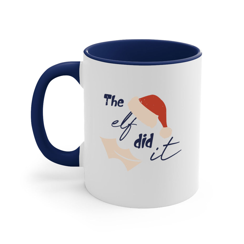 the elf did it 351#- christmas-Mug / Coffee Cup