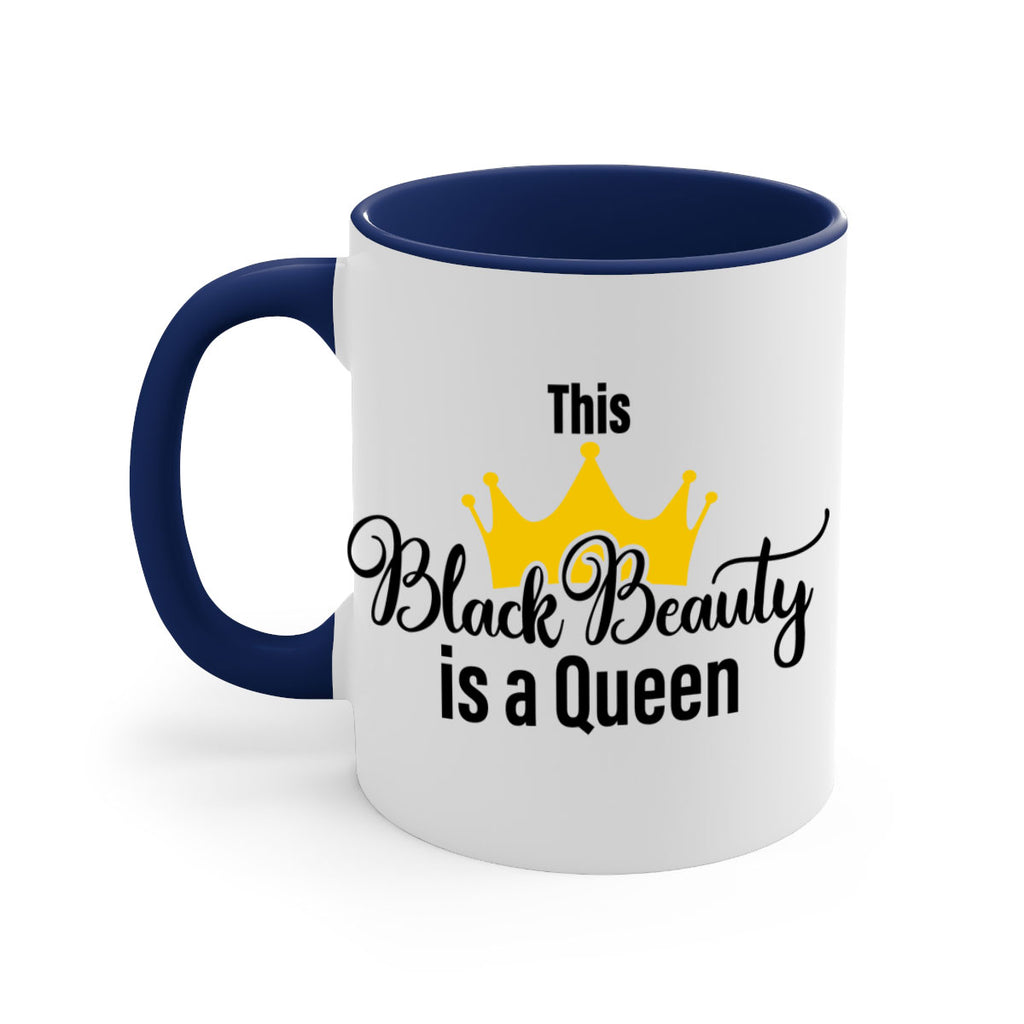 this black beauty is a queen Style 3#- Black women - Girls-Mug / Coffee Cup