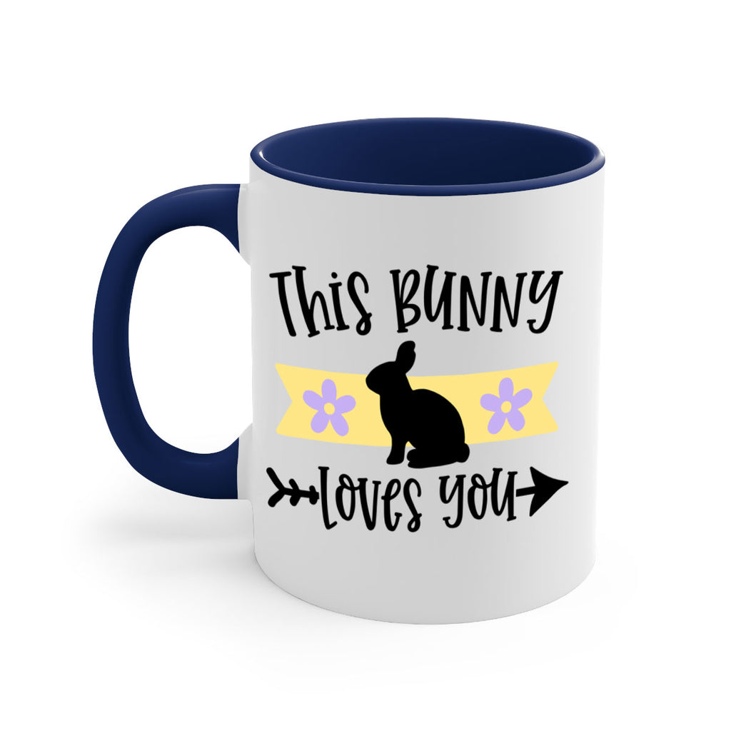 this bunny loves you 10#- easter-Mug / Coffee Cup