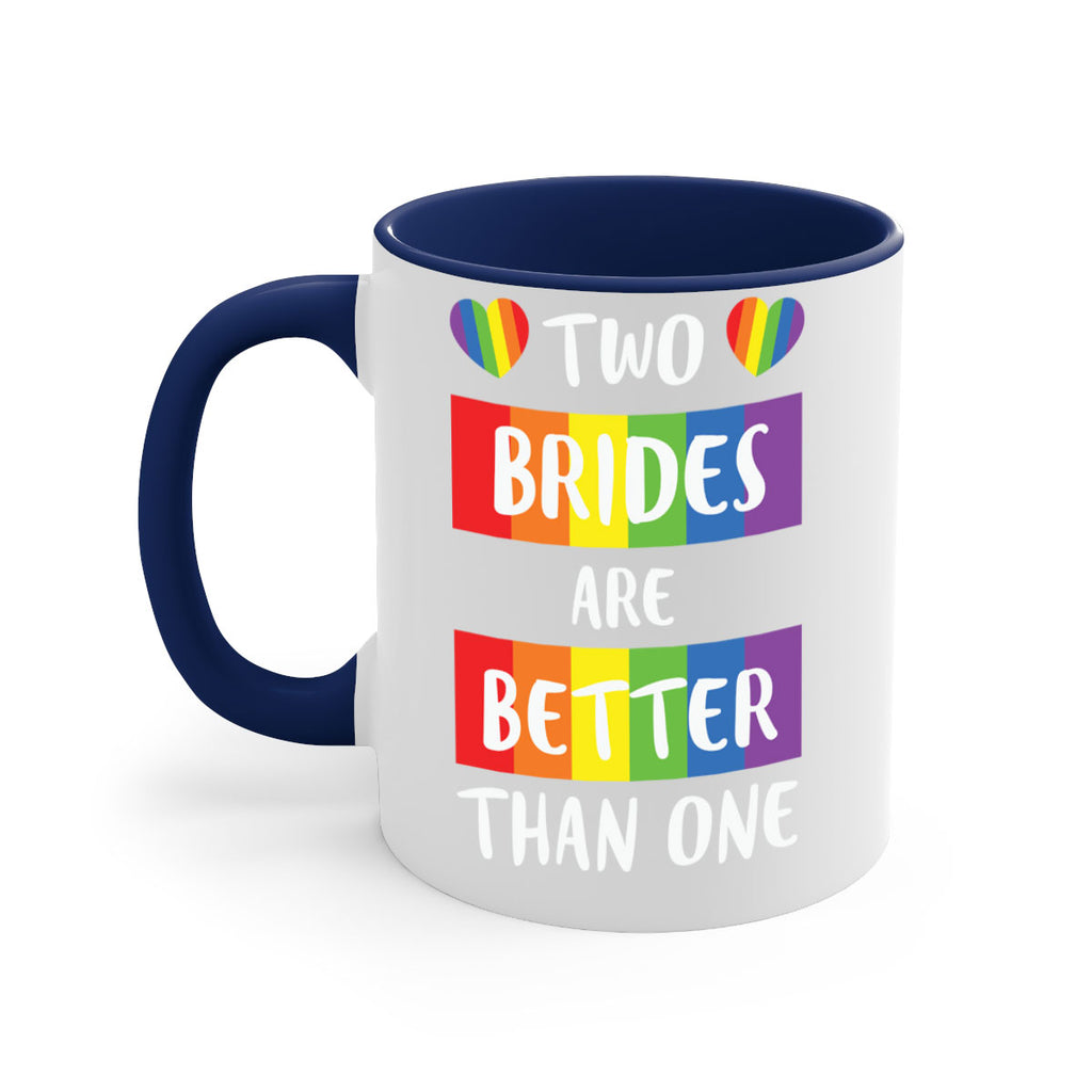 two brides are better than lgbt 8#- lgbt-Mug / Coffee Cup