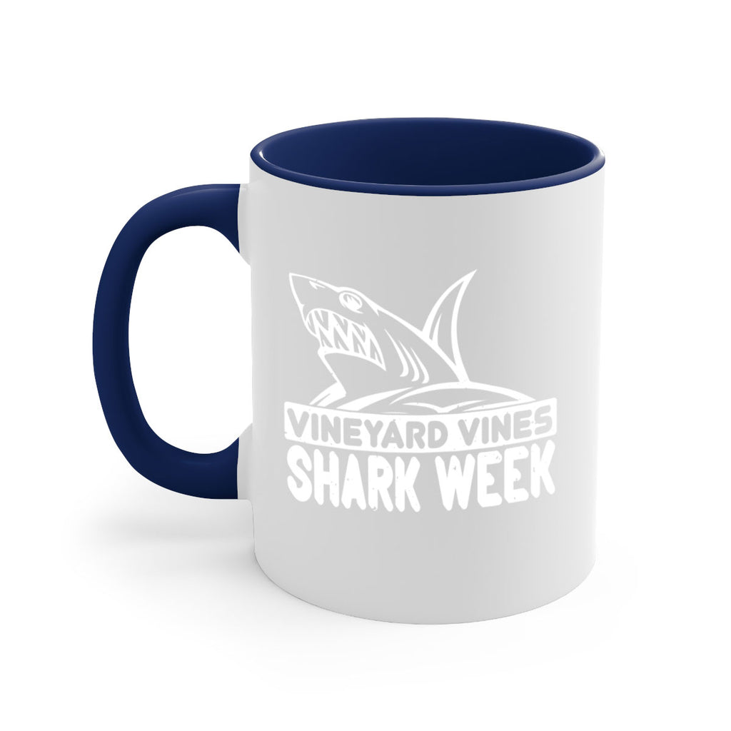vineyard vines Shark Week Style 8#- Shark-Fish-Mug / Coffee Cup