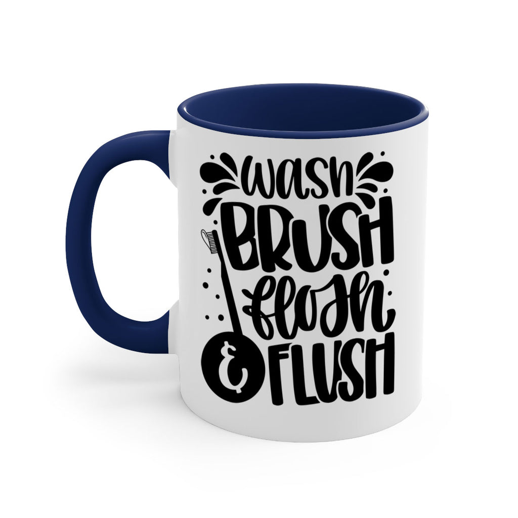 wash brush flosh flush 9#- bathroom-Mug / Coffee Cup