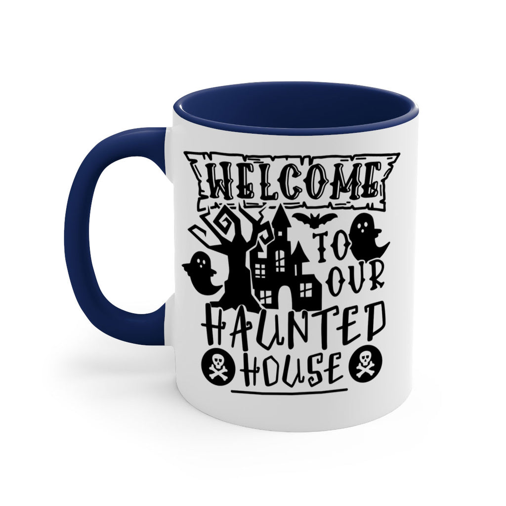 welcome to our haunted house 13#- halloween-Mug / Coffee Cup