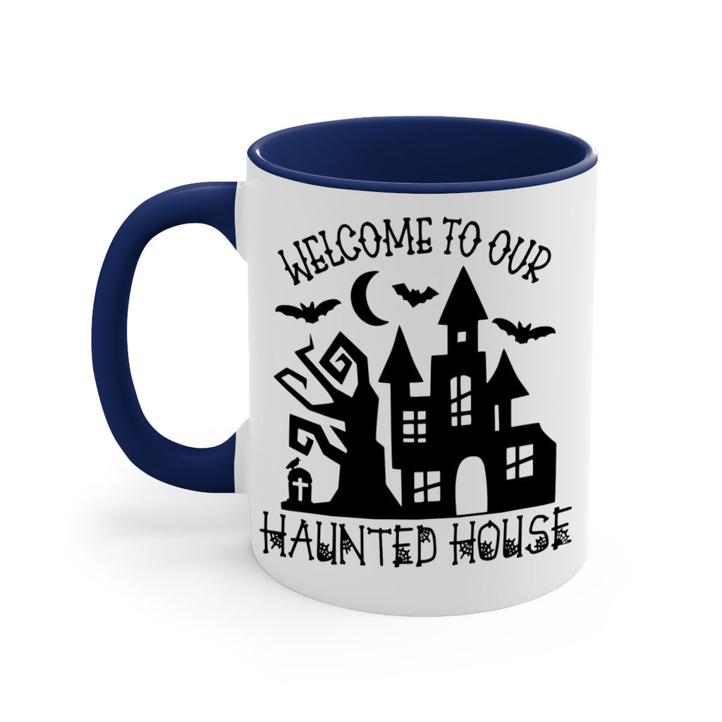 welcome to our haunted house 14#- halloween-Mug / Coffee Cup