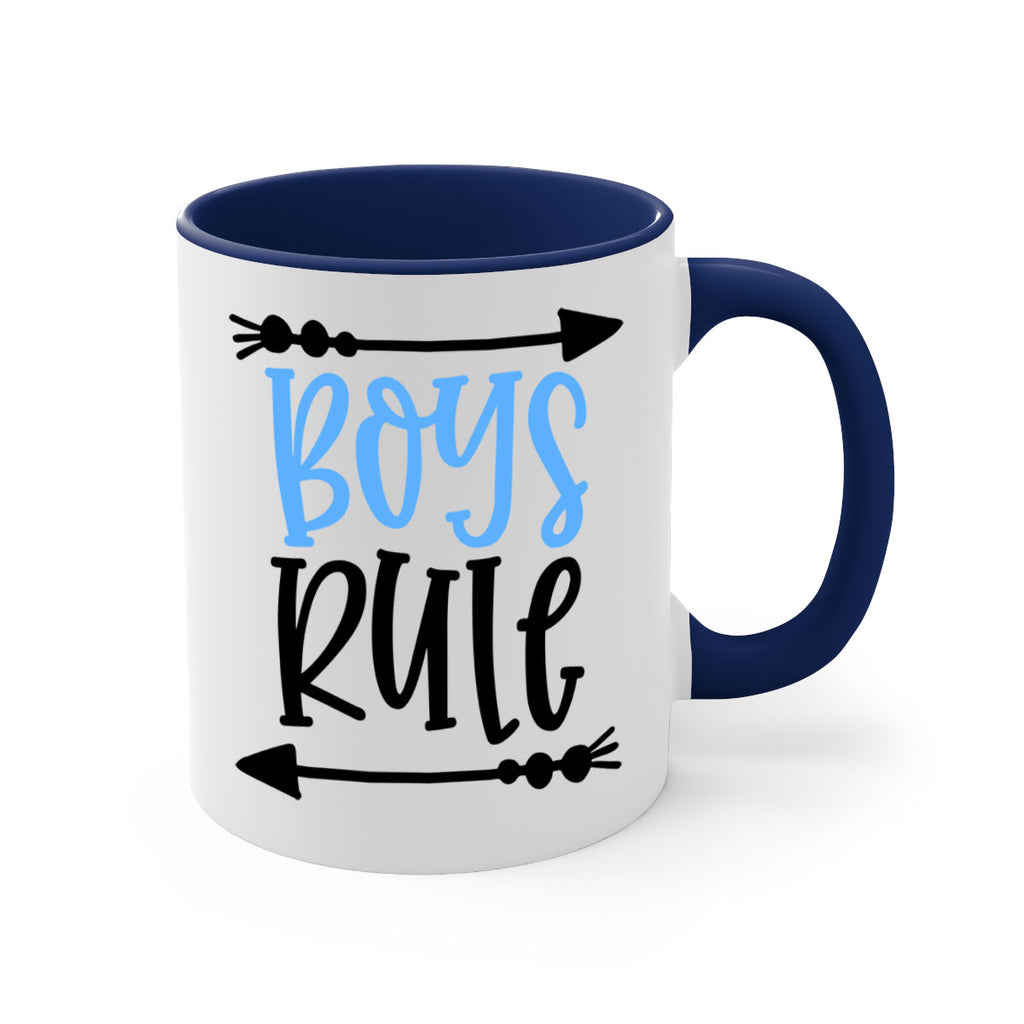 Boys Rule Style 108#- baby2-Mug / Coffee Cup