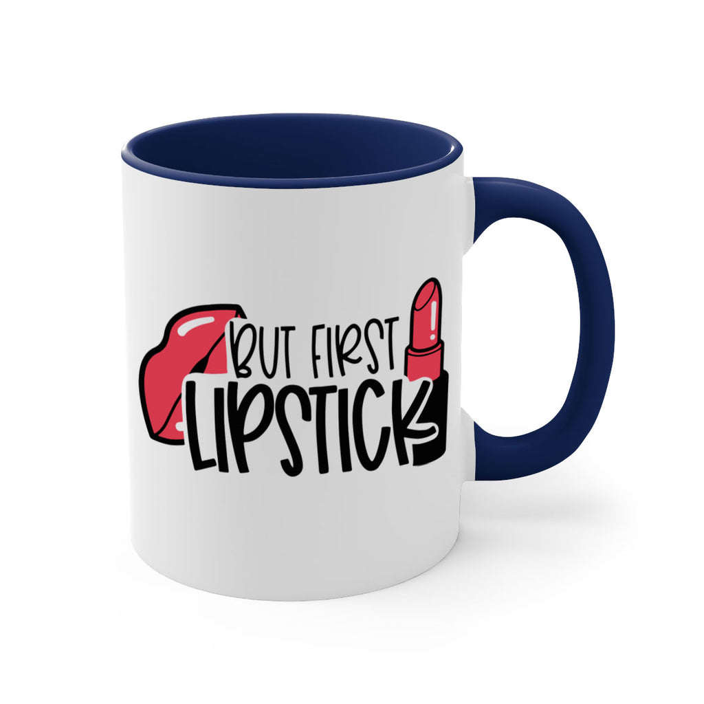 But First Lipstick Style 119#- makeup-Mug / Coffee Cup