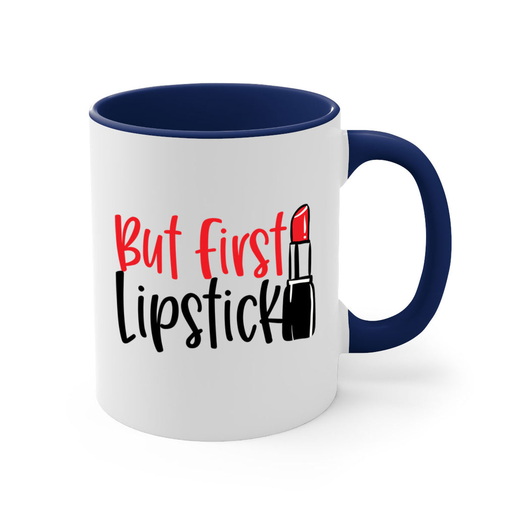 But First Lipstick Style 246#- makeup-Mug / Coffee Cup