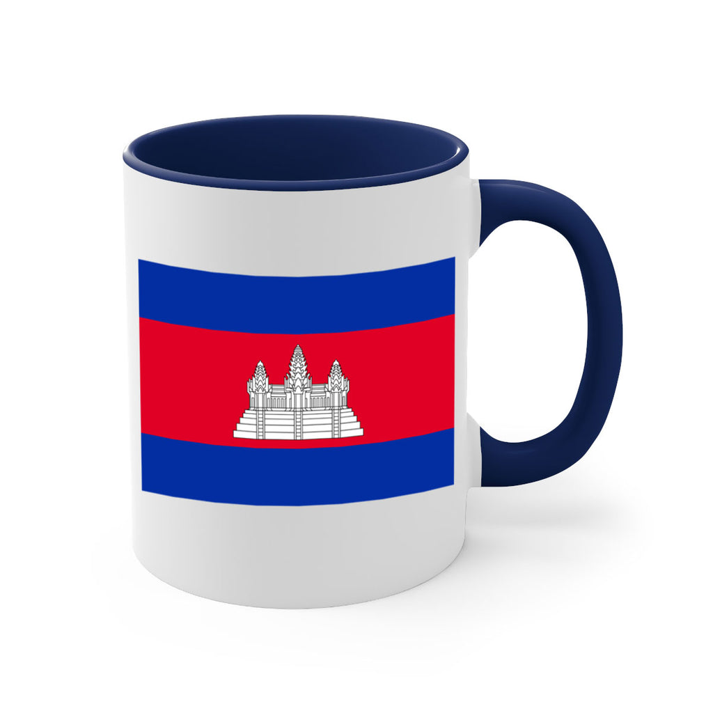 Cambodia 168#- world flag-Mug / Coffee Cup